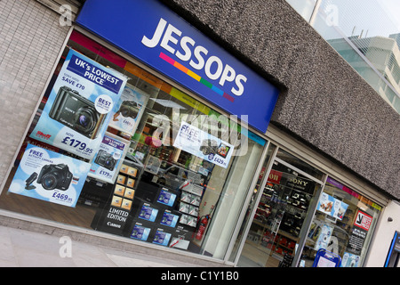 Popular and well established High Street photographic retailer JESSOPS. Stock Photo