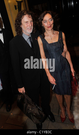 David Threlfall TV Quick and TV Choice awards 2009 held at the Dorchester hotel - Departures London, England - 07.09.09 Stock Photo