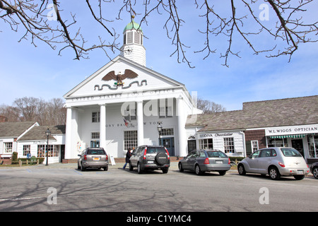 United States Post Office, Stony Brook, Long Island NY Stock Photo