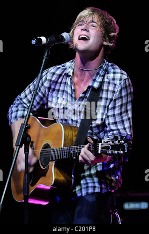 Jimmy Robbins performs at Revolution Live Fort Lauderdale, Florida - 19.09.09 Stock Photo