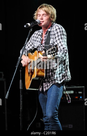 Jimmy Robbins performs at Revolution Live Fort Lauderdale, Florida - 19.09.09 Stock Photo