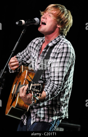 Jimmy Robbins performs at Revolution Live Fort Lauderdale, Florida - 19.09.09 Stock Photo