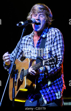 Jimmy Robbins performs at Revolution Live Fort Lauderdale, Florida - 19.09.09 Stock Photo