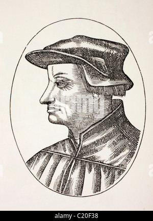 Huldrych or Ulrich Zwingli, 1484 – 1531. Leader of the Reformation in Switzerland. Stock Photo