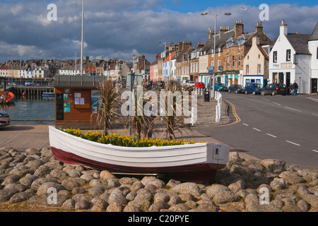 Anstruther, harbour, East neuk Fife, Scotland, March 2011 Stock Photo