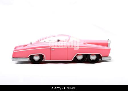 Lady Penelope's Rolls Royce toy or model from the Gerry Andersen TV puppet series Thunderbirds. Lady Penelope was the organisati Stock Photo