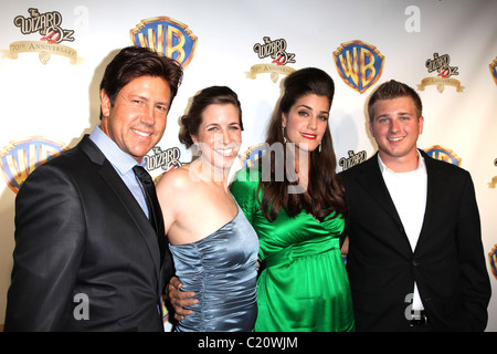 Guests Warner Brothers Entertainment presents the Wizard of Oz 70th anniversary emerald gala which is held at tavern on the Stock Photo