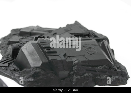 Warhammer 40k terrain crashed aquila hi-res stock photography