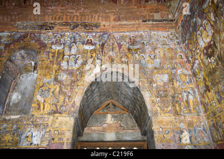 detail of Abeyadana temple, Bagan, Burma Myanmar Stock Photo