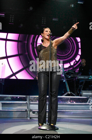 Laura Pausini performs live in concert at Seminole Hard Rock Live