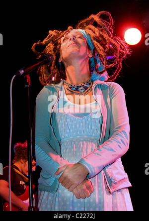 Ari-Up of The Slits performing at Liverpool Masque Liverpool, England - 08.10.09 Sakura/ Stock Photo