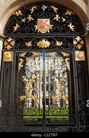 'All Souls' College Gate, Oxford, England, UK Stock Photo