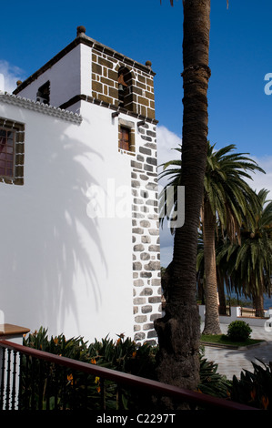 Iglesia de san andreas apostol in San Andres pretty seaside village in La Palma Canary Islands Stock Photo