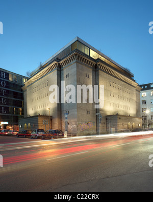 Bunker on Albrechtstrasse/ Reinhardtstrasse (Christian Boros Art Collection), Berlin, Germany Stock Photo