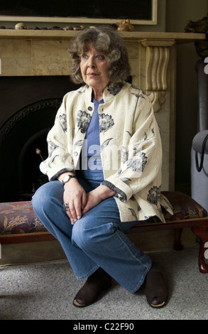 Author Diana Wynne Jones who died 26th March 2011 aged 76 she was a writer of fantasy and science fiction novels Stock Photo