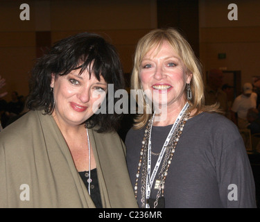 Angela Cartwright & Veronica Cartwright Hollywood Collector Show in the Gilmore Adobe at Farmer's Market Los Angeles, Stock Photo