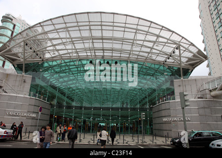 Vasco da Gama shopping mall, Oriente, Lisbon, Portugal Stock Photo