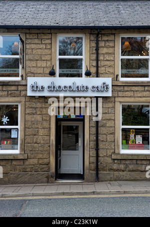The Chocolate Shop Cafe in Ramsbottom, Lancashire, UK Stock Photo - Alamy