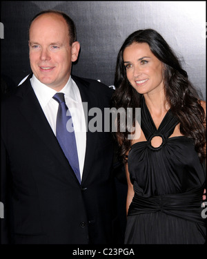 Prince Albert With Celebrities At Rodeo Drive Walk Of Style Award