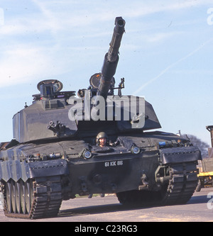Challenger 2 is an advanced main battle tank built by BAE Systems Land Systems Stock Photo