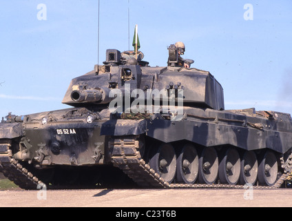 Challenger 2 is an advanced main battle tank built by BAE Systems Land Systems Stock Photo