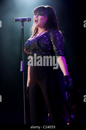 Coleen Nolan The Nolans performing live at Liverpool Echo Arena on ...