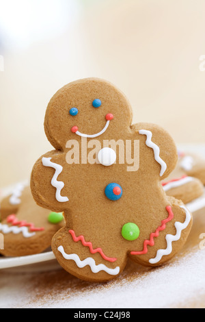 Gingerbread man Stock Photo