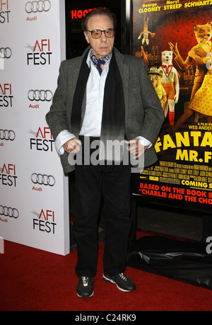 Peter Bogdanovich AFI Film Fest 2009 - Opening night gala screening of 'Fantastic Mr. Fox' at Grauman's Chinese Theatre - Stock Photo