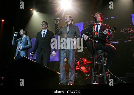 The Canadian Tenors, 'David Foster And Friends' perform in concert at the Seminole Hard Rock Hotel and Casino Hollywood, Stock Photo