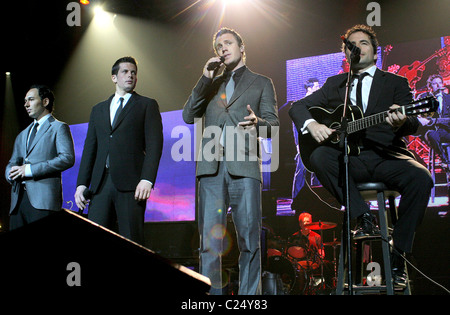 The Canadian Tenors 'David Foster And Friends' perform in concert at the Seminole Hard Rock Hotel and Casino Hollywood, Florida Stock Photo