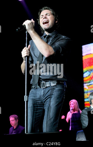 Michael Johns 'David Foster And Friends' perform in concert at the Seminole Hard Rock Hotel and Casino Hollywood, Florida - Stock Photo