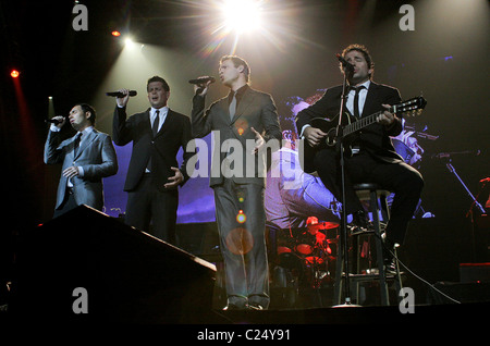 The Canadian Tenors, 'David Foster And Friends' perform in concert at the Seminole Hard Rock Hotel and Casino Hollywood, Stock Photo