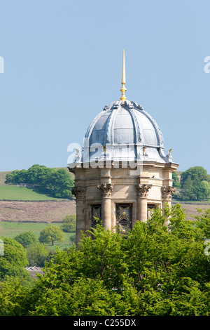 The dome of the United Reform Church in Saltaire, Yorkshire, UK Stock Photo