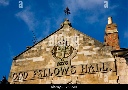 Odd Fellows Hall on All Saints Street Stock Photo