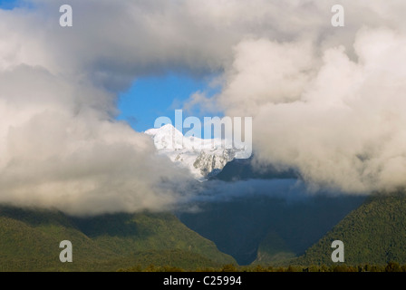 Fox Glacier, Westland, New Zealand Stock Photo