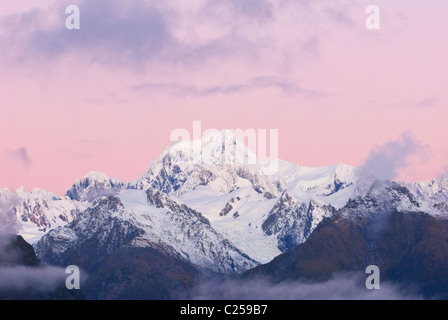 Fox Glacier, Westland, New Zealand Stock Photo