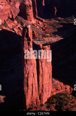 Spider Rock, Canyon de Chelly, Arizona Stock Photo