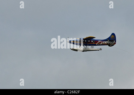 Seaplane from Space Needle, Seattle Center, Seattle, Washington Stock Photo