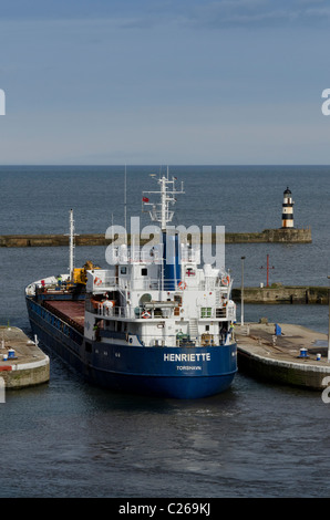 Seaham Harbour County Durham Stock Photo Alamy