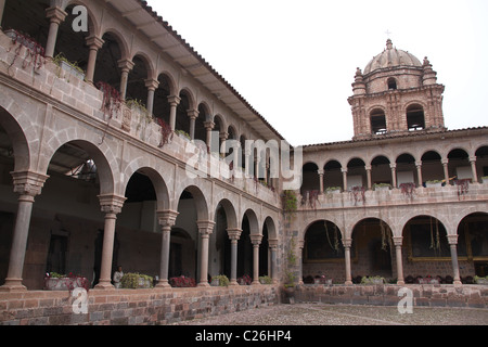 Interior corner of Temple of the Sun, Cusco Stock Photo