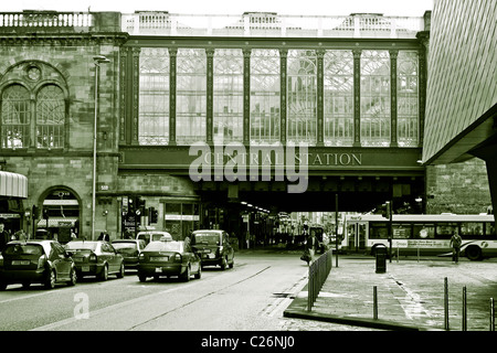 Glasgow central train station Stock Photo