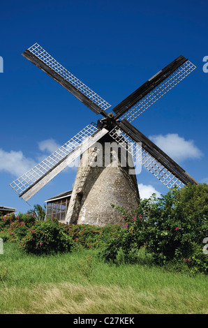 Morgan Lewis Sugar Mill windmill Stock Photo