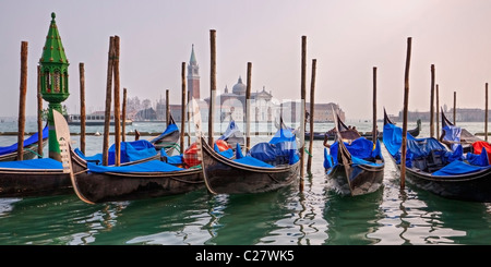 Venice and its gondolas