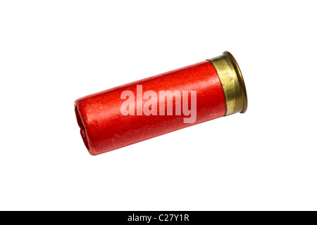 shotgun bullet isolated on white background Stock Photo