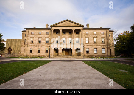 Province House, site of the founding of confederation in 1867, Charlottetown, Prince Edward Island, Canada Stock Photo