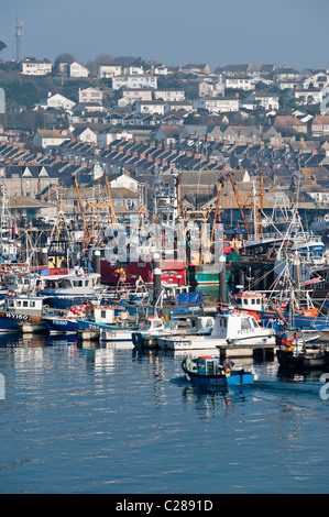 Newlyn harbour, Penzance, Cornwall, United Kingdom Stock Photo