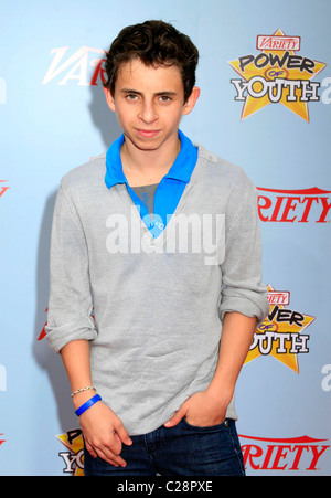Moises Arias Variety Power of Youth held at Paramount Studios - Arrivals Los Angeles, California - 05.12.09 Stock Photo