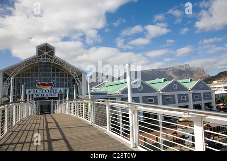 Victoria Wharf Shopping Mall on Cape Town waterfront Stock Photo