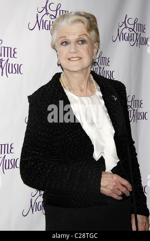 Angela Lansbury Opening night after party for the Broadway musical 'A Little Night Music' held at Tavern On the Green - Inside Stock Photo