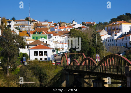 Odemira, a county seat in the Alentejo, Portugal Stock Photo